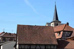 Über den Dächern von Ueschersdorf